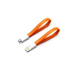逸美達Micro USB炫彩磁力面條式數據充電線 時尚與實用的完美結合